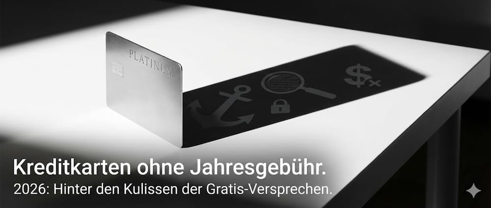 Kreditkarten ohne Jahresgebühr 2026: Hinter den Kulissen der Gratis-Versprechen