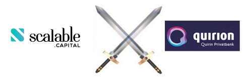 scalable capital gegen quirion: Das Duell