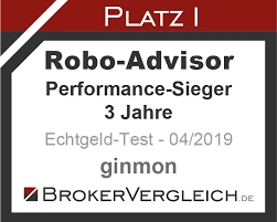 Ginmon Testsiegel Performance-Sieger 2019